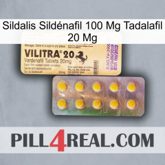 Sildalis Sildénafil 100 Mg Tadalafil 20 Mg new06